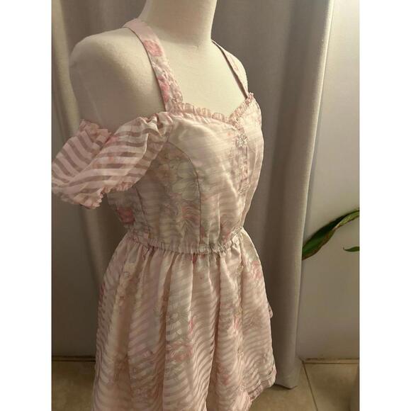 LIZ LISA Chiffon  mini dress - Picture 4 of 8